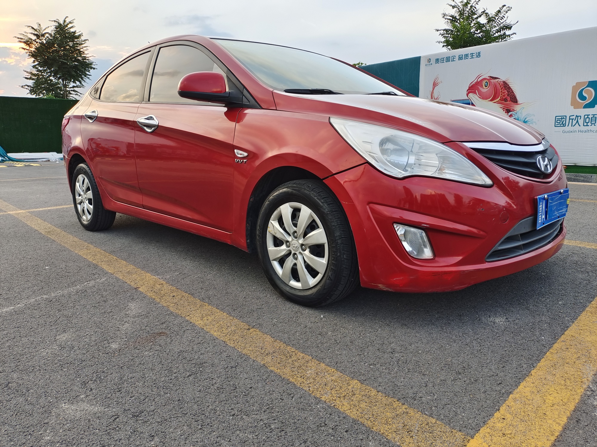 12年底现代瑞纳,九万公里,车况