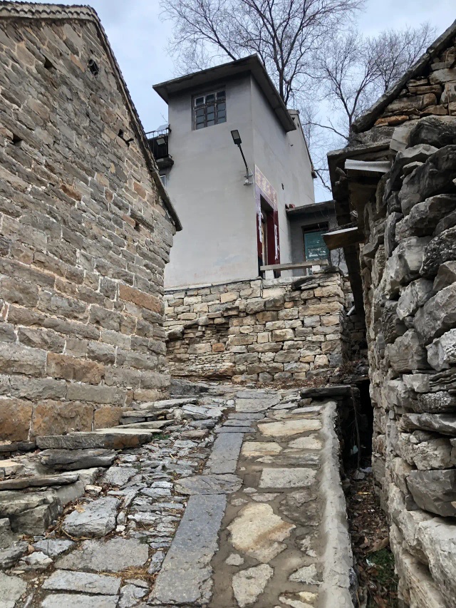 镜头里的古朴原生态古山村一一官庄街道"石匣村"(冬游石匣村摄影)