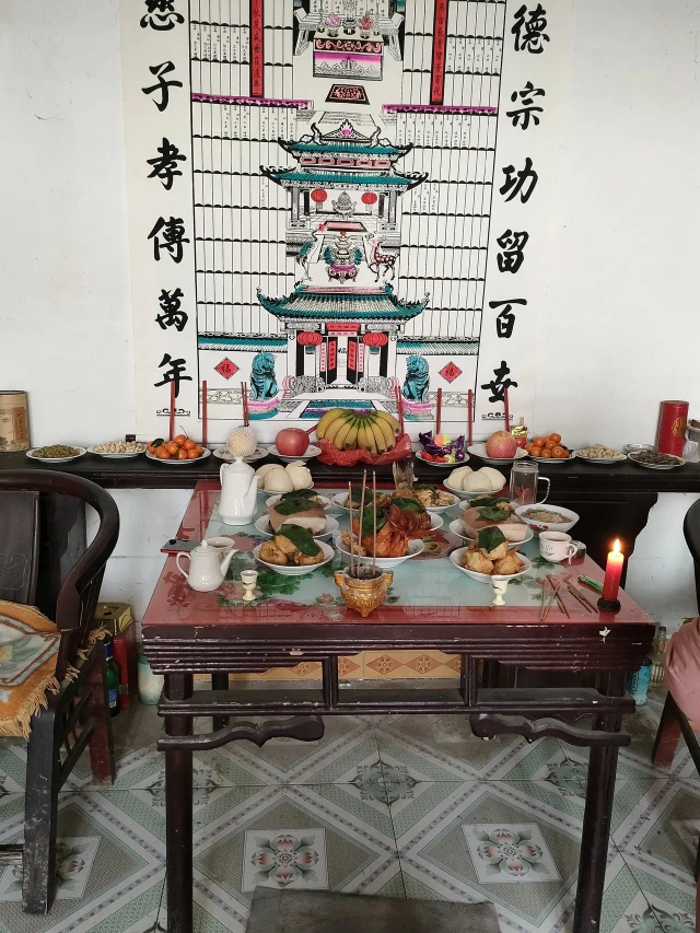 过年家家戸戸供家堂(俗称:老敬柱子) - 章丘杂谈 - 章丘人论坛 - 为